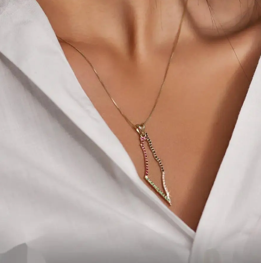 Freedom Rose Gold Collier